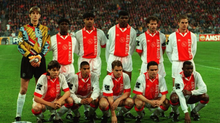 Sestava Ajaxu z roku 1995