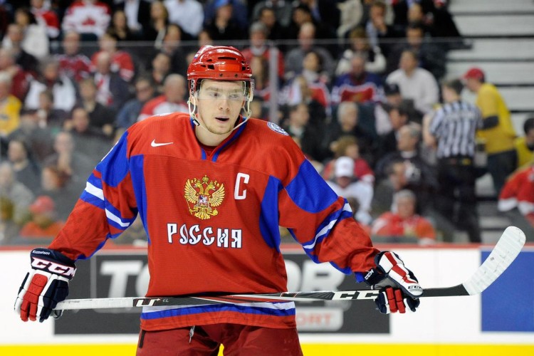 Evgeny Kuznetsov v dresu národního týmu